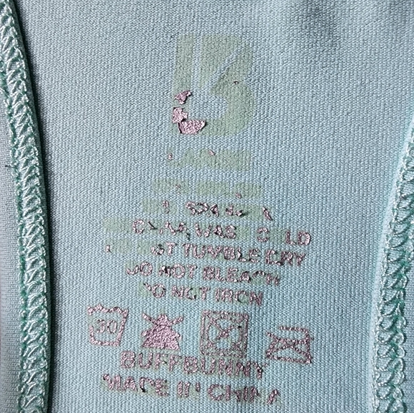 Buffbunny green Davina tank - Picture 7 of 9